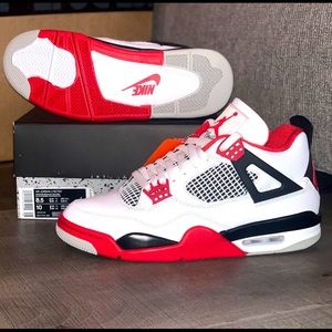 Jordan 4 Fire red